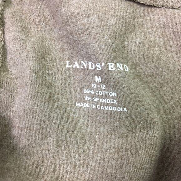 Lands' End Pants Tan Medium 10-12 - Picture 11 of 13